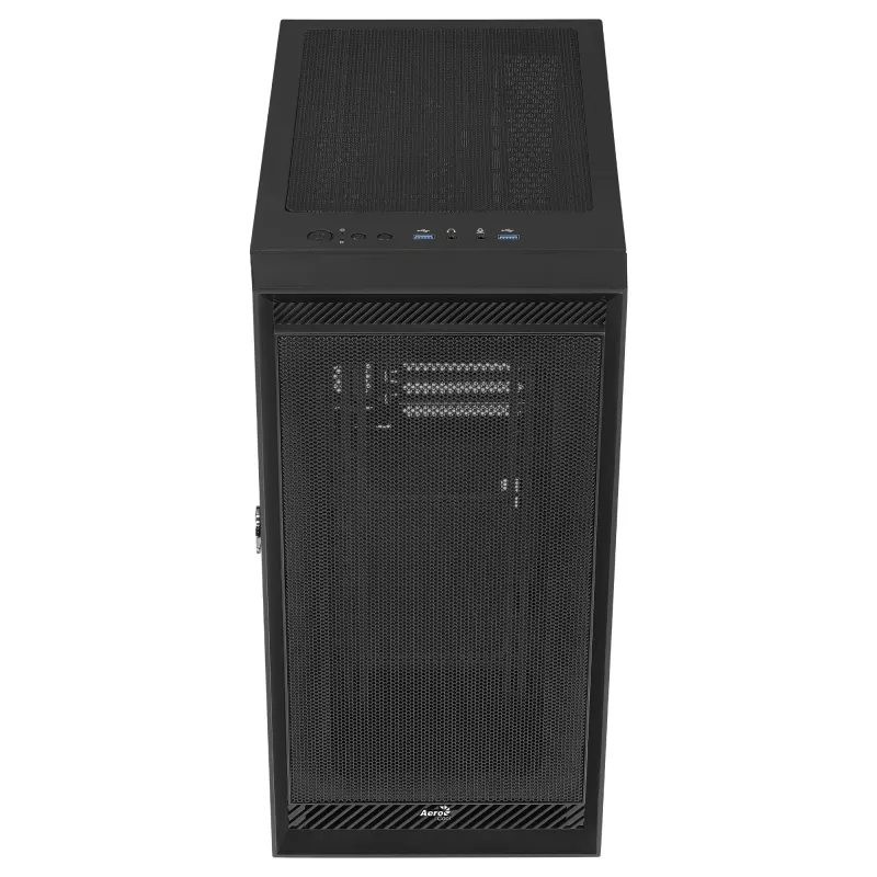 Aerocool GRAPHITEV1 arvutikorpus, esipaneel võrkmaterjalist