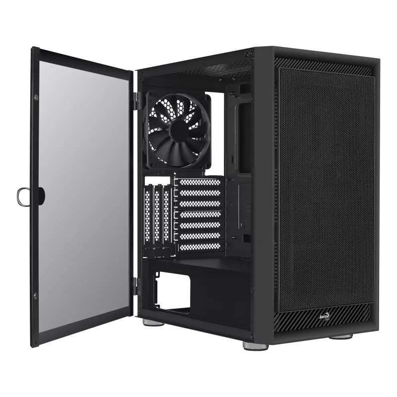Aerocool GRAPHITEV1 arvutikorpus, esipaneel võrkmaterjalist