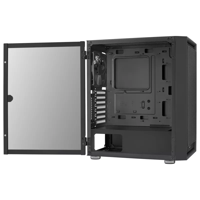 Aerocool GRAPHITEV1 arvutikorpus, esipaneel võrkmaterjalist