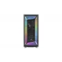 Arvutikorpus AEROCOOL Interstellar Midi Tower Must — ATX, toetab kuni 362 mm GPU-d, 163 mm CPU jahutit, 3x120/360 mm esiradiaatorit