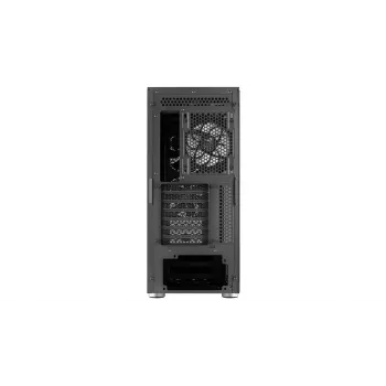 Arvutikorpus AEROCOOL Interstellar Midi Tower Must — ATX, toetab kuni 362 mm GPU-d, 163 mm CPU jahutit, 3x120/360 mm esiradiaatorit