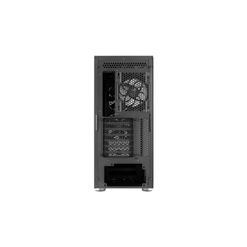 Arvutikorpus AEROCOOL Interstellar Midi Tower Must — ATX, toetab kuni 362 mm GPU-d, 163 mm CPU jahutit, 3x120/360 mm esiradiaatorit