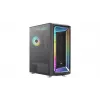 Arvutikorpus AEROCOOL Interstellar Midi Tower Must — ATX, toetab kuni 362 mm GPU-d, 163 mm CPU jahutit, 3x120/360 mm esiradiaatorit