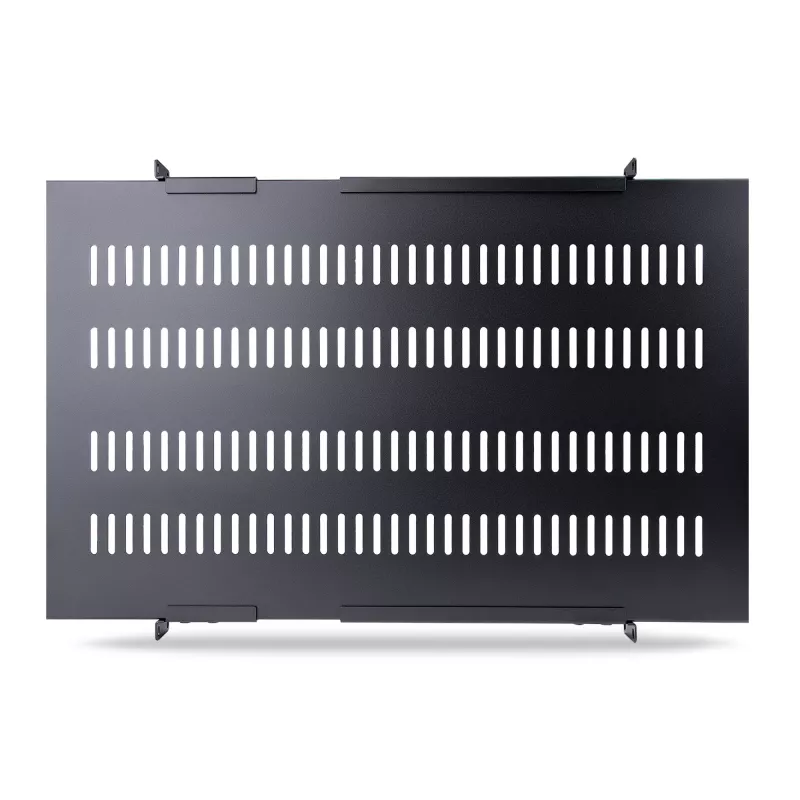 StarTech.com 1U 4-Post Adjustable Vented Server Rack Mount Shelf - 330lbs(150 kg) - 19.5 to 38in Adjustable Mounting Depth Universal Tray for 19 inch AV/ võrk Equipment Rack - 27.5in Deep