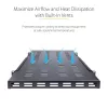 StarTech.com 1U 4-Post Adjustable Vented Server Rack Mount Shelf - 330lbs(150 kg) - 19.5 to 38in Adjustable Mounting Depth Universal Tray for 19 inch AV/ võrk Equipment Rack - 27.5in Deep