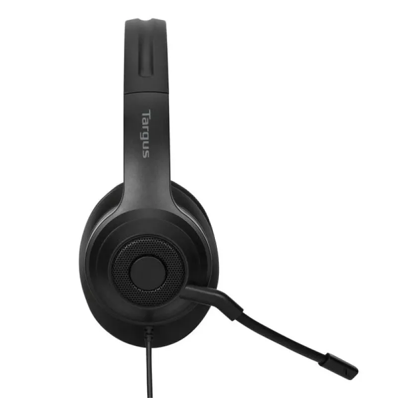 Targus AEH102GL kõrvaklapid/peakomplekt Juhtmega ühendatav Peapael Kõned/muusika USB A-tüüpi Must
