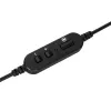 Targus AEH102GL kõrvaklapid/peakomplekt Juhtmega ühendatav Peapael Kõned/muusika USB A-tüüpi Must