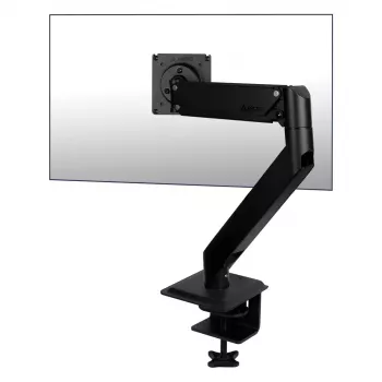 Lauakinnitusega gaasvedru monitori käepide Arctic X1-3D — toetab kuni 43-tollist / 10 kg, VESA 75x75–100x100, must