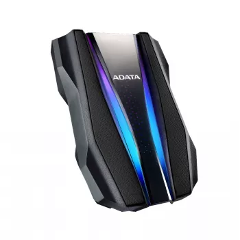 Väline kõvaketas ADATA HD770G 2TB 2,5-tolline USB 3.2 Gen 1 Must, põrutuskindel, siinitoide