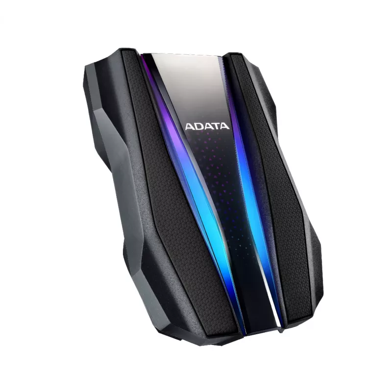 Väline kõvaketas ADATA HD770G 2TB 2,5-tolline USB 3.2 Gen 1 Must, põrutuskindel, siinitoide