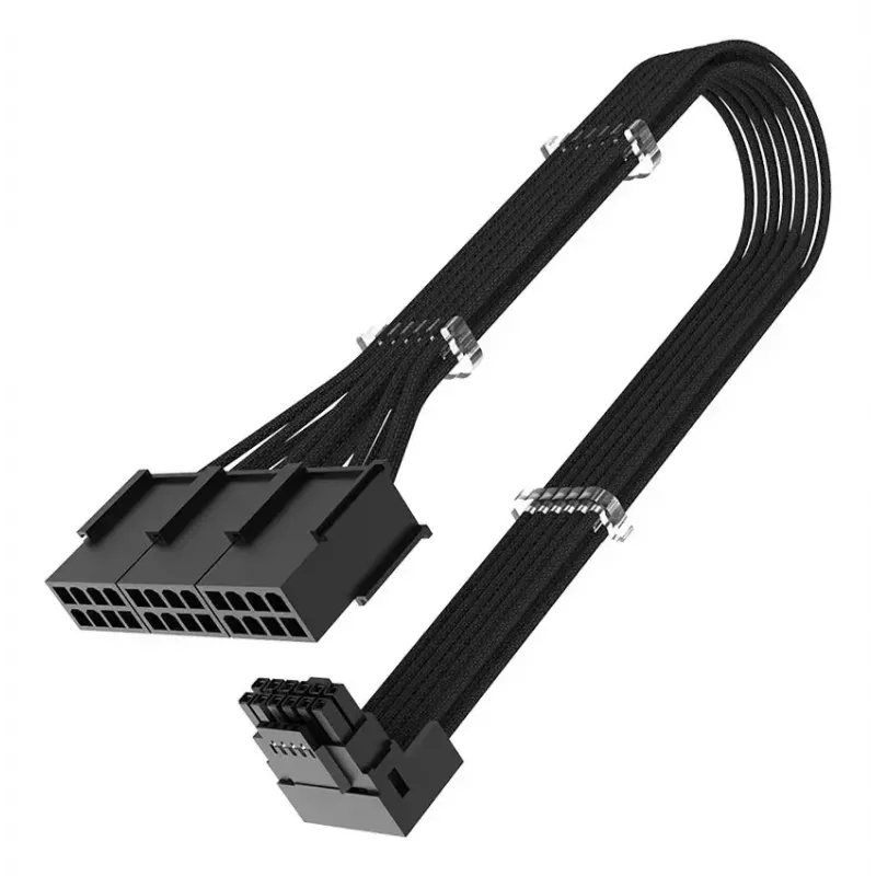 Toitekaabel Akasa G-Nexus PX24 12+4-kontaktiline 8 x 3-kontaktiline must