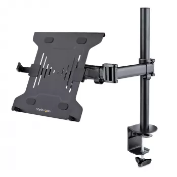 StarTech.com sülearvuti lauaklamber - monitori ja sülearvuti kinnitus - sobib kuni 34-tollistele ekraanidele (8 kg / 17,6 naela) ja sülearvutitele (4,5 kg / 9,9 naela) - liigendatav VESA sülearvutialuse käsi - klamber-/tihendiava kinnitus