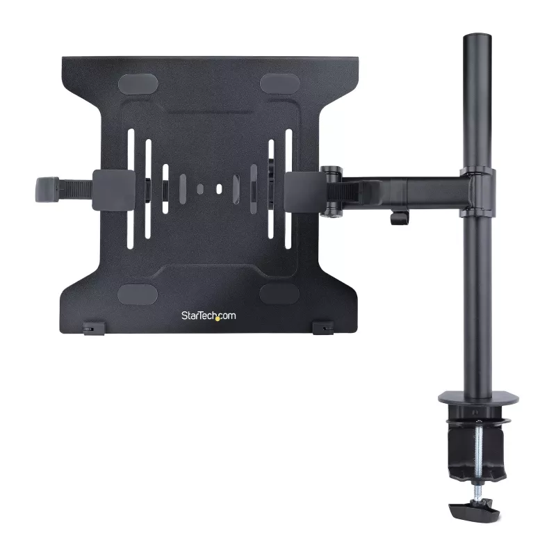 StarTech.com sülearvuti lauaklamber - monitori ja sülearvuti kinnitus - sobib kuni 34-tollistele ekraanidele (8 kg / 17,6 naela) ja sülearvutitele (4,5 kg / 9,9 naela) - liigendatav VESA sülearvutialuse käsi - klamber-/tihendiava kinnitus