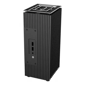 PC korpus Akasa Turing WS Väikese vormiteguriga Must