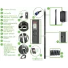 APC APDU9953 toitejaotusseade (PDU) 24 vahelduvvoolupistikupesa 0U Must