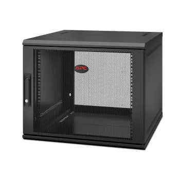 APC NetShelter WX AR109SH6, 9U, 19-tolline plaasterkapp, seinale paigaldatav, eelmonteeritud, 600MM sügav