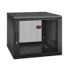APC NetShelter WX AR109SH6, 9U, 19-tolline plaasterkapp, seinale paigaldatav, eelmonteeritud, 600MM sügav
