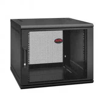 APC NetShelter WX AR109SH6, 9U, 19-tolline plaasterkapp, seinale paigaldatav, eelmonteeritud, 600MM sügav