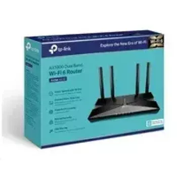 TP-LINK kaheribaline Wi-Fi 6 ruuter Archer AX20 802.11ax, 574+1201 Mbit/s, 10/100/1000 Mbit/s, Ethernet LAN (RJ-45) porte 4, antennide arv 4