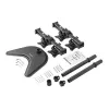 StarTech.com nelja monitori lauaalus - liigendatav, eraldiseisev, 8 kg, 33 cm (13 tolli), 68,6 cm (27 tolli), 100 x 100 mm, must