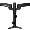 StarTech.com Lauakinnitusega Kahe Monitori Käsi – Liigendatav, Klambriga, 13,6 kg, 30,5 cm (12 tolli), 61 cm (24 tolli), 100 x 100 mm, Must