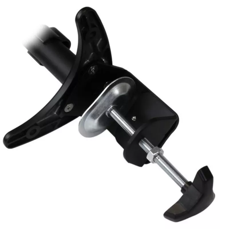 StarTech.com Lauakinnitusega Kahe Monitori Käsi – Liigendatav, Klambriga, 13,6 kg, 30,5 cm (12 tolli), 61 cm (24 tolli), 100 x 100 mm, Must