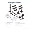 StarTech.com Lauakinnitusega Kahe Monitori Käsi – Liigendatav, Klambriga, 13,6 kg, 30,5 cm (12 tolli), 61 cm (24 tolli), 100 x 100 mm, Must