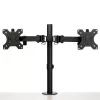 StarTech.com lauale kinnitatav kahe monitori õlg - lauaklamber / läbiviiguga VESA monitori kinnitus kuni 32-tollistele kuvaritele - ergonoomiline liigendatud monitoriõlg - kõrguse reguleerimine / kallutatav / pööratav / roteeritav