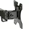 StarTech.com lauale kinnitatav kahe monitori õlg - lauaklamber / läbiviiguga VESA monitori kinnitus kuni 32-tollistele kuvaritele - ergonoomiline liigendatud monitoriõlg - kõrguse reguleerimine / kallutatav / pööratav / roteeritav
