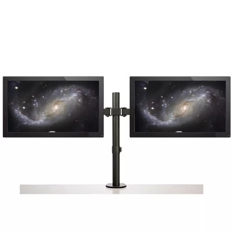 StarTech.com lauale kinnitatav kahe monitori õlg - lauaklamber / läbiviiguga VESA monitori kinnitus kuni 32-tollistele kuvaritele - ergonoomiline liigendatud monitoriõlg - kõrguse reguleerimine / kallutatav / pööratav / roteeritav