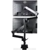 StarTech.com Lauakinnitusega Kahe Monitori Käsi, Täisliigutusega Monitorikinnitus 2x VESA Kuvarile kuni 32 tolli (17.6lb/8kg), Kõrguse Reguleerimine, Klambri/Läbiviigukinnitus, Mehaaniline Vedru