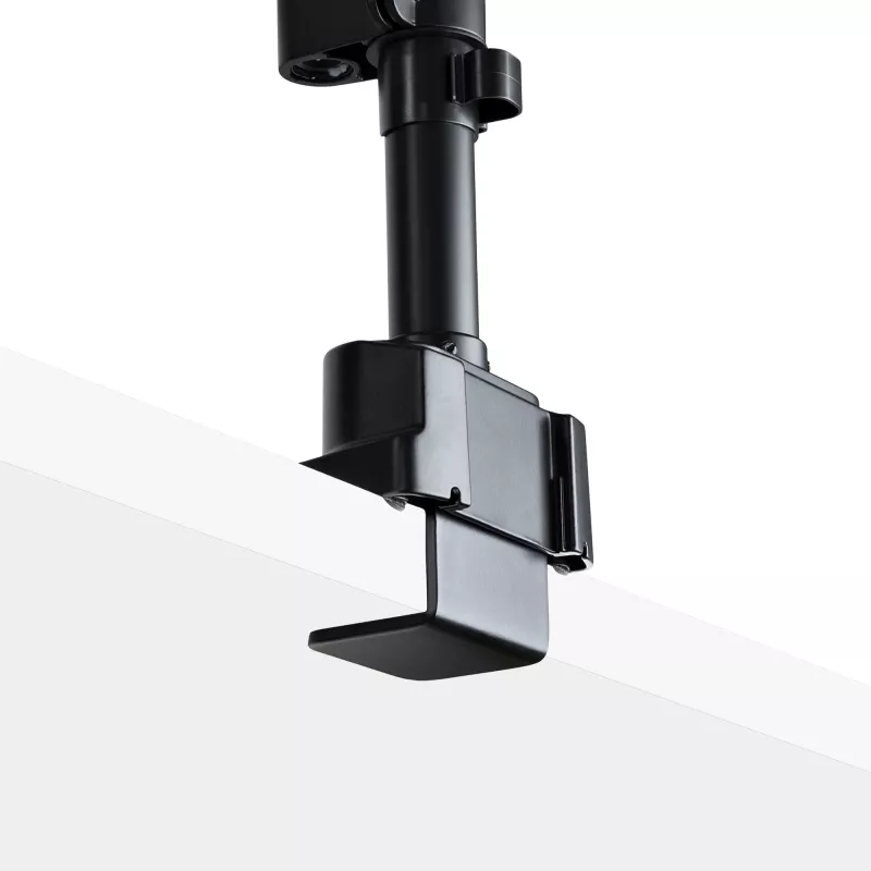 StarTech.com Lauakinnitusega Kahe Monitori Käsi, Täisliigutusega Monitorikinnitus 2x VESA Kuvarile kuni 32 tolli (17.6lb/8kg), Kõrguse Reguleerimine, Klambri/Läbiviigukinnitus, Mehaaniline Vedru