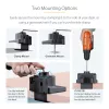 StarTech.com Lauakinnitusega Kahe Monitori Käsi, Täisliigutusega Monitorikinnitus 2x VESA Kuvarile kuni 32 tolli (17.6lb/8kg), Kõrguse Reguleerimine, Klambri/Läbiviigukinnitus, Mehaaniline Vedru
