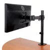 StarTech.com lauale kinnitatav monitorihoidik kuni 34-tollistele (8 kg) VESA-ühilduvatele kuvaritele – liigendatav postikinnitusega ühe monitori hoidik – ergonoomiline kõrgusreguleeritav monitorikinnitus – lauaklamber/läbiviigukinnitus