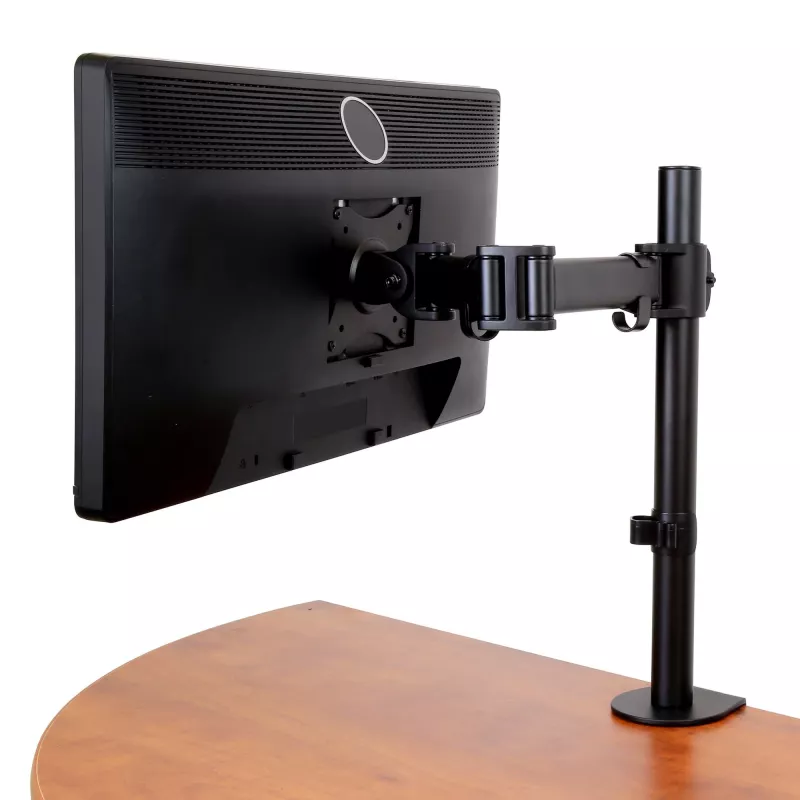StarTech.com lauale kinnitatav monitorihoidik kuni 34-tollistele (8 kg) VESA-ühilduvatele kuvaritele – liigendatav postikinnitusega ühe monitori hoidik – ergonoomiline kõrgusreguleeritav monitorikinnitus – lauaklamber/läbiviigukinnitus