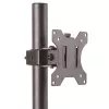 StarTech.com Single Monitor Desk Mount - Ühe ekraani tugev postikinnitus kuni 8 kg VESA-ühilduvatele kuvaritele - Ergonoomiline kõrgusreguleeritav monitori hoob - Lauaklamber/läbiviigukinnitus