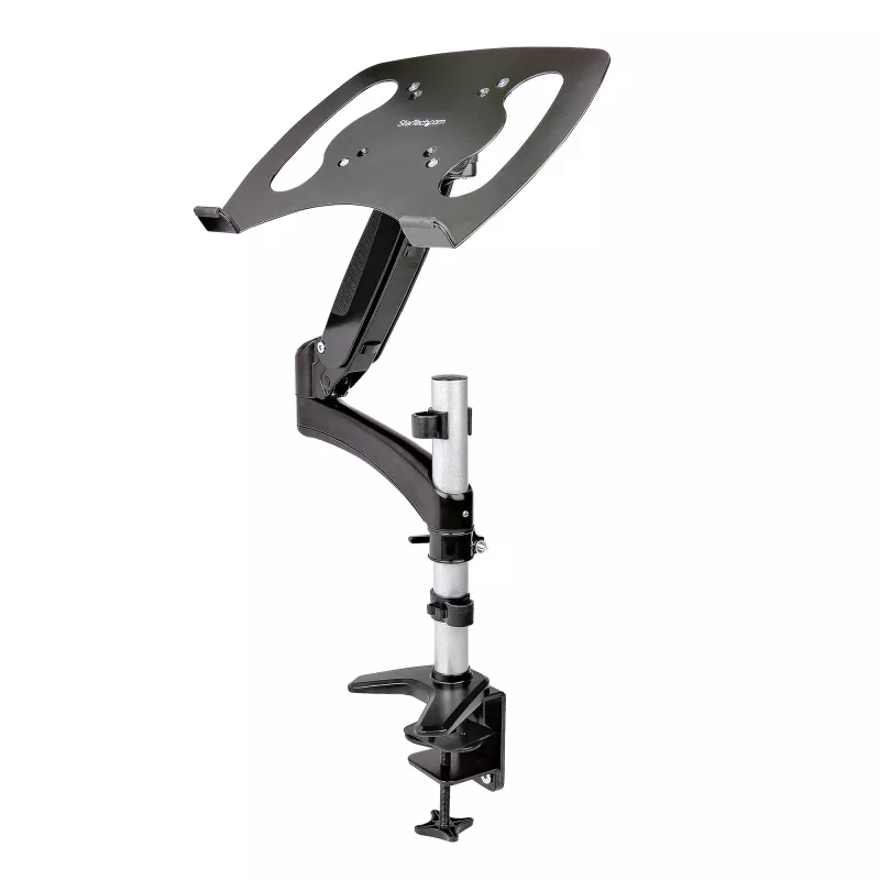 StarTech.com lauale kinnitatav sülearvutihoidik - täisliigendiga käsi sülearvutile või ühele 34-tollisele monitorile - VESA-kinnitusega sülearvutialuse klamber - ergonoomiline reguleeritav sülearvutialus - lauaklamber