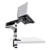 StarTech.com lauale kinnitatav sülearvutihoidik - täisliigendiga käsi sülearvutile või ühele 34-tollisele monitorile - VESA-kinnitusega sülearvutialuse klamber - ergonoomiline reguleeritav sülearvutialus - lauaklamber