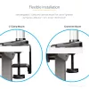 StarTech.com lauale kinnitatav sülearvutihoidik - täisliigendiga käsi sülearvutile või ühele 34-tollisele monitorile - VESA-kinnitusega sülearvutialuse klamber - ergonoomiline reguleeritav sülearvutialus - lauaklamber