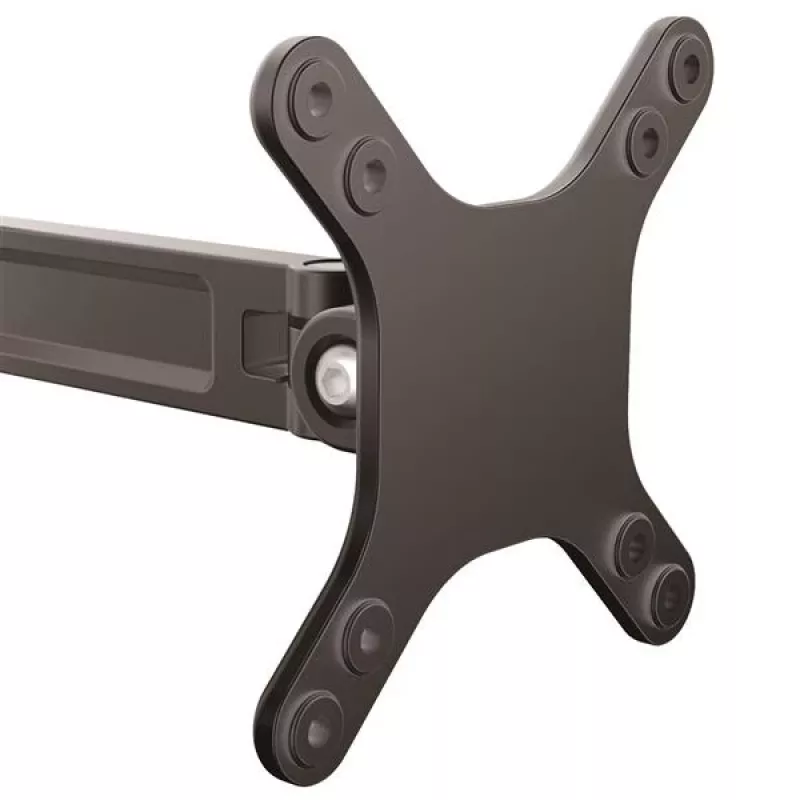 StarTech.com seinale kinnitatav monitori käsi – ühe pöördega, 15 kg, 33 cm (13 tolli), 68,6 cm (27 tolli), 75 x 75 mm, 100 x 100 mm, must