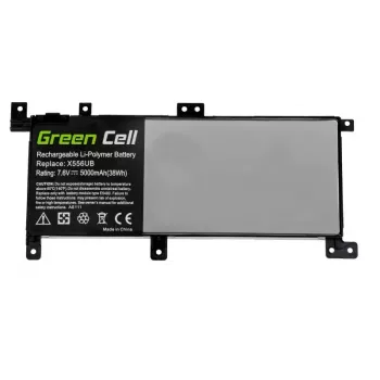 Aku roheline Cell AS111 ASUS X556U X556UA X556UB X556UF X556UJ X556UQ X556UR X556UV jaoks