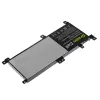 Aku roheline Cell AS111 ASUS X556U X556UA X556UB X556UF X556UJ X556UQ X556UR X556UV jaoks
