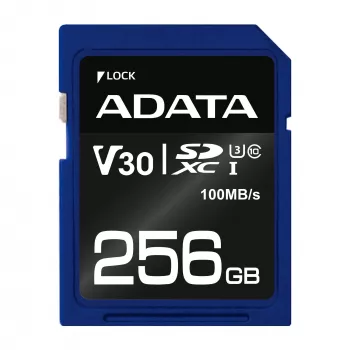 ADATA ASDX256GUI3V30S-R mälukaart 256 GB SDXC UHS-I Klass 10