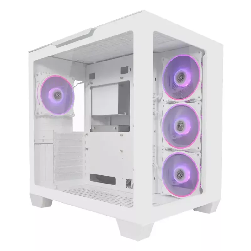 PC Case LC-Power Gaming 807W Midi Tower Valge