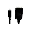 LogiLink AU0051A videokaabli adapter 1,2 m USB C VGA D-Sub Must