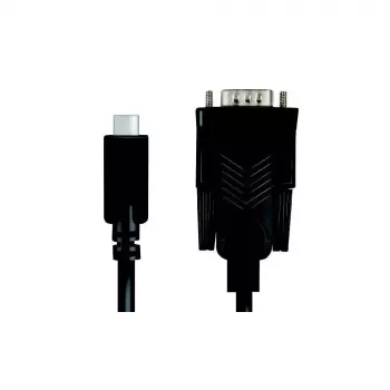 LogiLink AU0051A videokaabli adapter 1,2 m USB C VGA D-Sub Must
