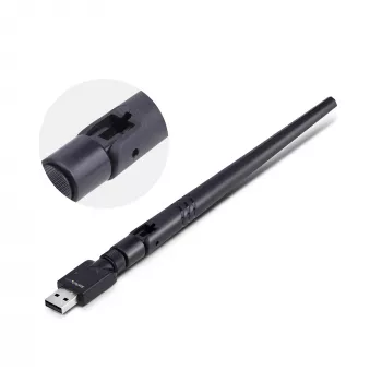 StarTech.com USB Bluetooth 5.3 Class 1 adapteri võti arvutile/sülearvutile, pikamaa-ühenduvus klaviatuurile, hiirele, heli voogesituseks ja PAN-võrguks, Windows/Linux
