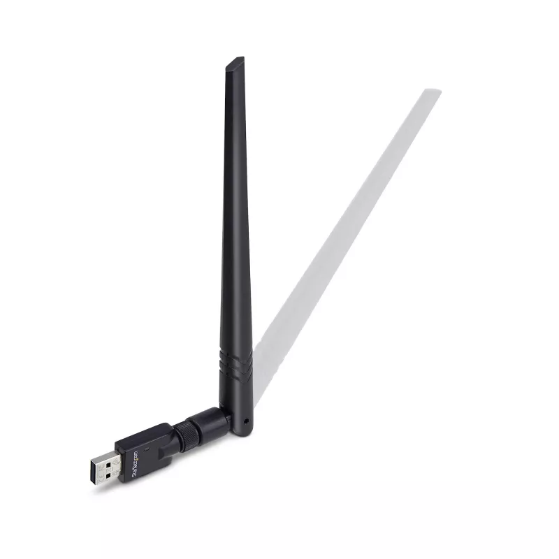 StarTech.com USB Bluetooth 5.3 Class 1 adapteri võti arvutile/sülearvutile, pikamaa-ühenduvus klaviatuurile, hiirele, heli voogesituseks ja PAN-võrguks, Windows/Linux