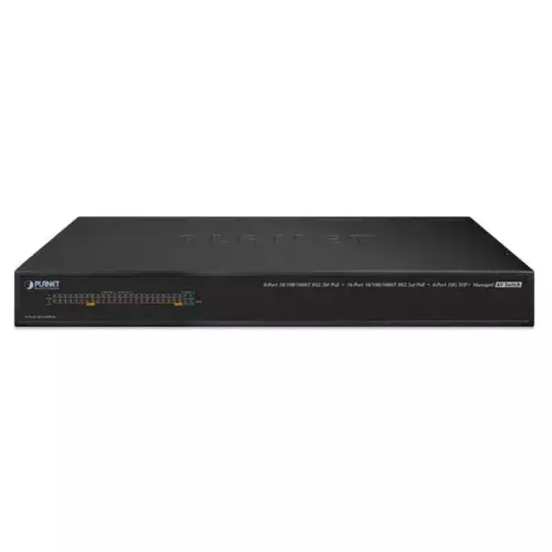 Hallatav kommutaator PLANET AVS-4210-24HP4X 24 porti 10G Ethernet PoE