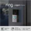 Video intercom system RING B0B2BNM4PV — juhtmeta, 1920×1080 max video, niklivärvusega viimistlus, Wi‑Fi (802.11b/g/n/ax)